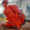 OUCO Custom 6t Marine Crane With Knuckle And Telescoping Boom To Save Space